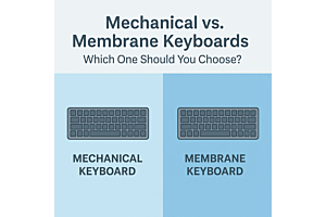 Mechanical vs. Membrane Keyboards: A Quick Guide