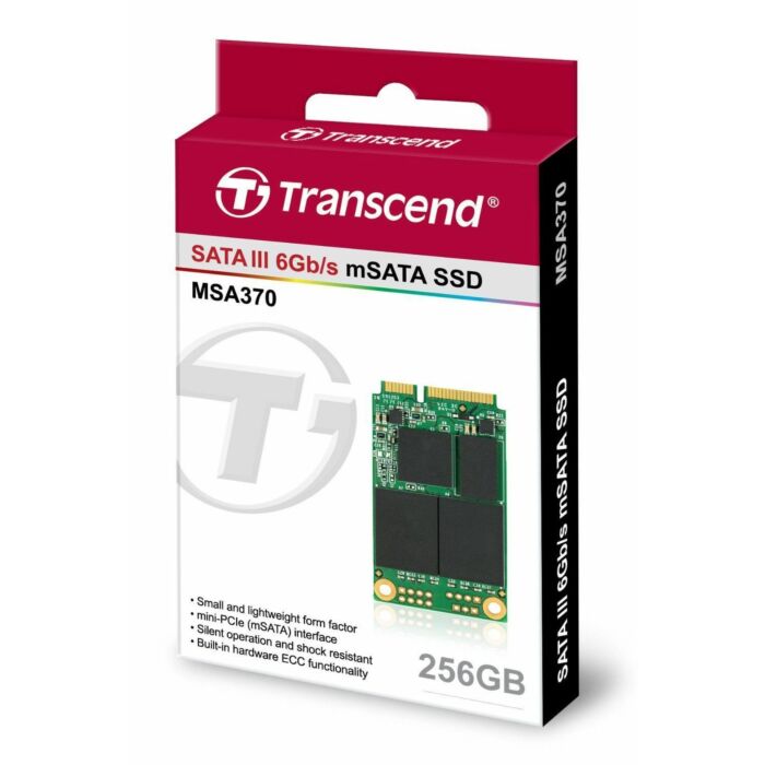 Transcend 256GB Solid State Drive (M-SATA)  (Model:MSA370)