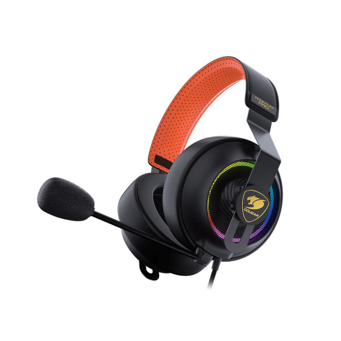 Cougar Phontom Pro Gaming Headset with Orotund Sounds and Flamboyant RGB Option