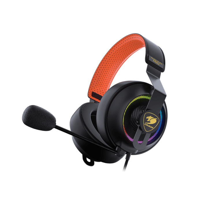 Cougar Phontom Pro Gaming Headset with Orotund Sounds and Flamboyant RGB Option