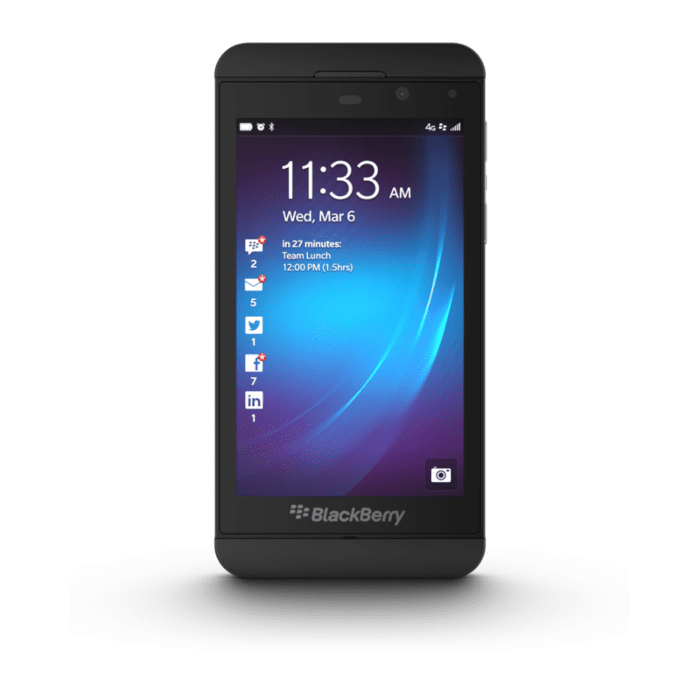 BlackBerry Z10 4.2" 16GB 2GB Ram 8MP Camera 3G+Wi-Fi (Black, White)