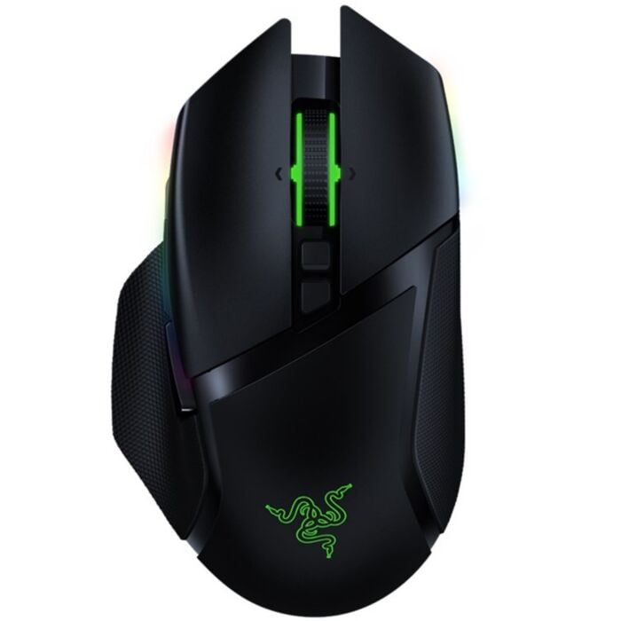Razer Basilisk V2 Wired Gaming Mouse with 11 Programmable Buttons (Black)