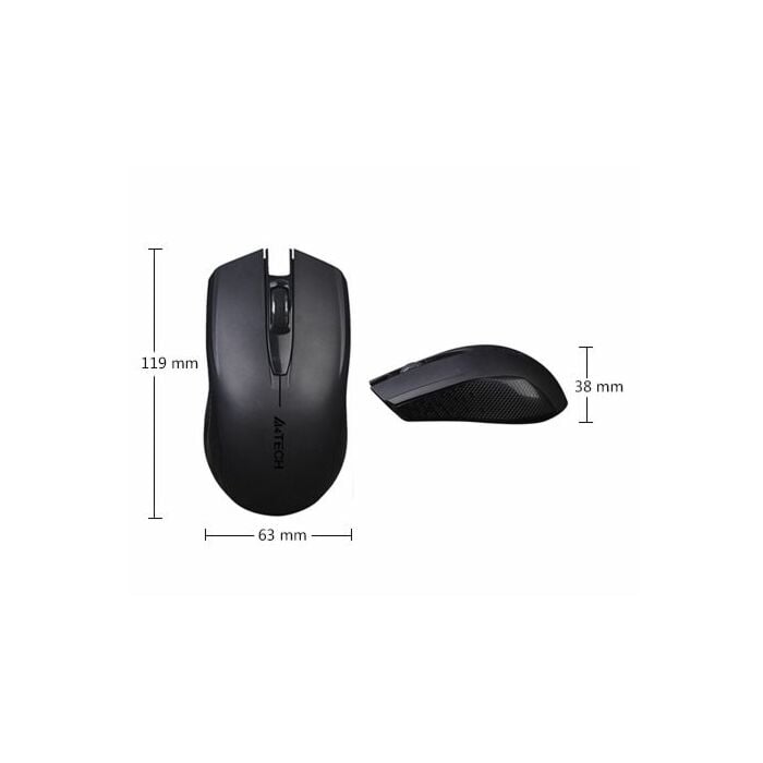 A4Tech G11-760N V-Track  Rechargeable Wireless Mouse 