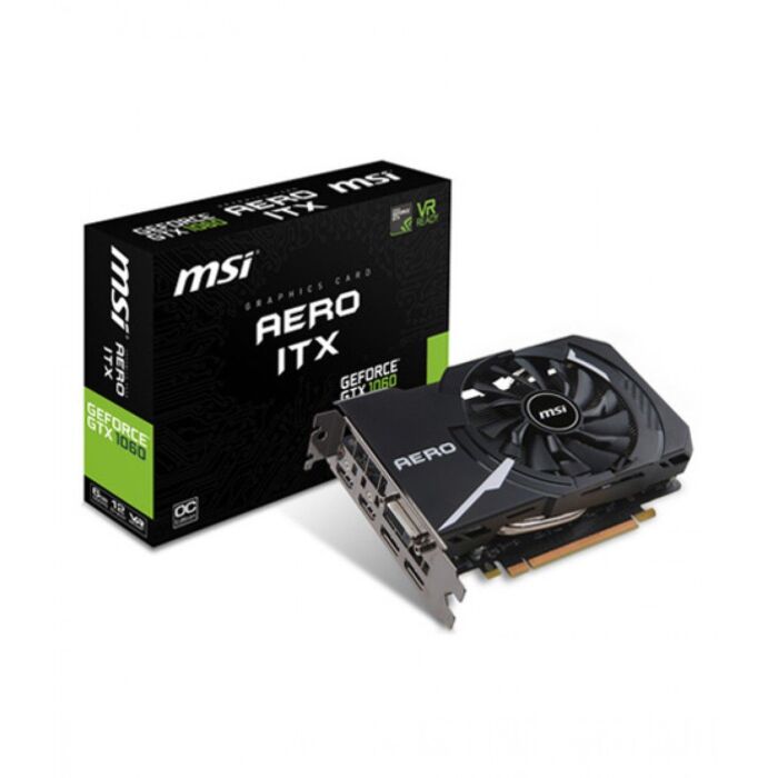 MSI GEFORCE GTX 1060 AERO 6G ITX 6GB GDDR5 192-Bit Graphic Card 