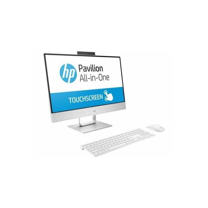 HP Pavillion 24-R155d All in One PC - 8th Gen Core i5 1.7 GHz 04GB 01 Terabyte HDD 24 Inch Touch Screen Display (Open Box) 