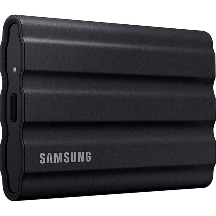 Samsung T7 Shield 4 Terabyte Drop Resistant External SSD (Black) 