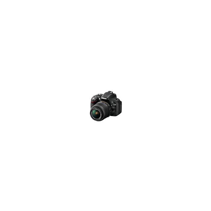 Nikon D5200 24.1 MP 18-55mm Lens Wi-Fi DSLR Camera Black