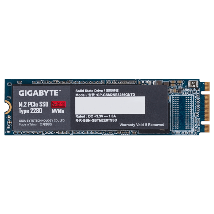 GIGABYTE NVMe M.2 Solid State Drive (Storage, Customize)