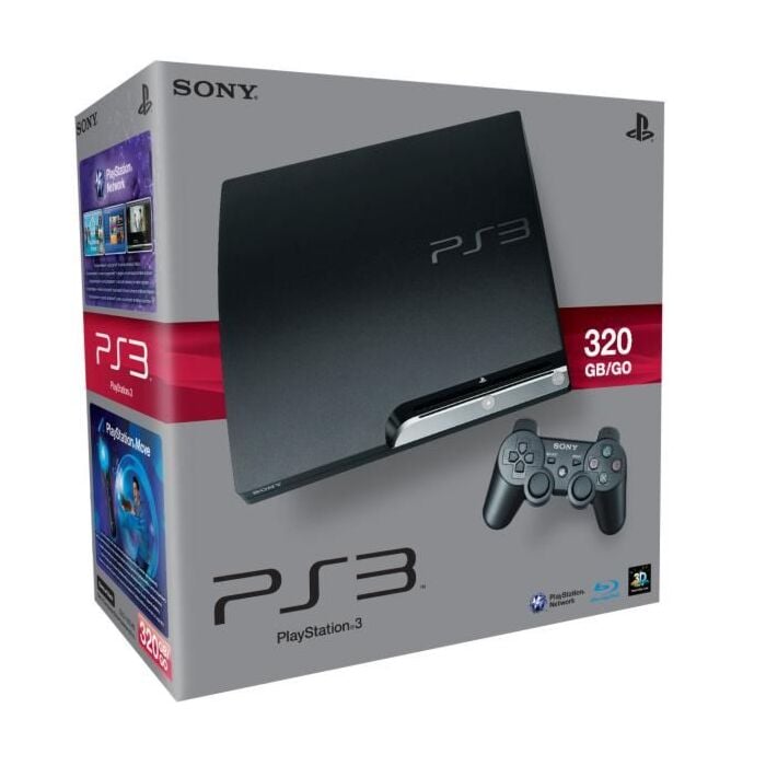 Sony PlayStation 3 Slim 320GB (Black)
