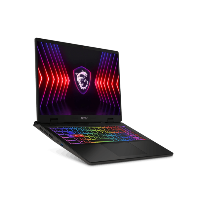 MSI Sword 16 HX Gaming Laptop - Raptor Lake - 14th Gen Core i7 14650HX 16-Core Processor 16-GB 1-TB SSD 16" Full HD+ 1200p IPS 144Hz Display 8-GB NVIDIA GeForce RTX4060 GDDR6 GC 24-Zone RGB Backlit KB with Co-pilot Key W11 fTPM 2.0 (Cosmos Gray, NEW)