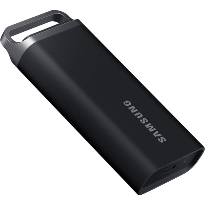 Samsung T5 Evo 2 Terabyte Drop Resistant External SSD (Black) 