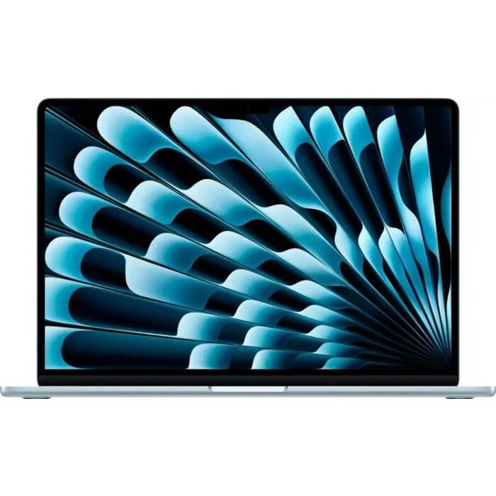 Apple MacBook Air 15 MC7C4 - Apple M4 Chip 10-Core CPU 10-Core GPU 16GB 512GB SSD 15.3-Inch Liquid Retina Display with IPS Technology Backlit Magic KB with Touch ID (Sky Blue, 2024)