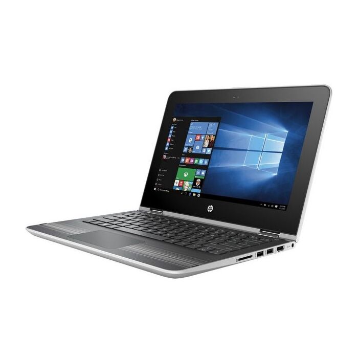 HP Pavilion m1-u001dx x360 Intel Pentium QuadCore 04GB 500GB B&O Speakers W10 Touchscreen (Silver, Certified Refurbished, SLIM EDITION)