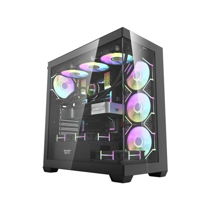 Dark Flash DS-900 ATX Gaming Tower Case (Color Option)