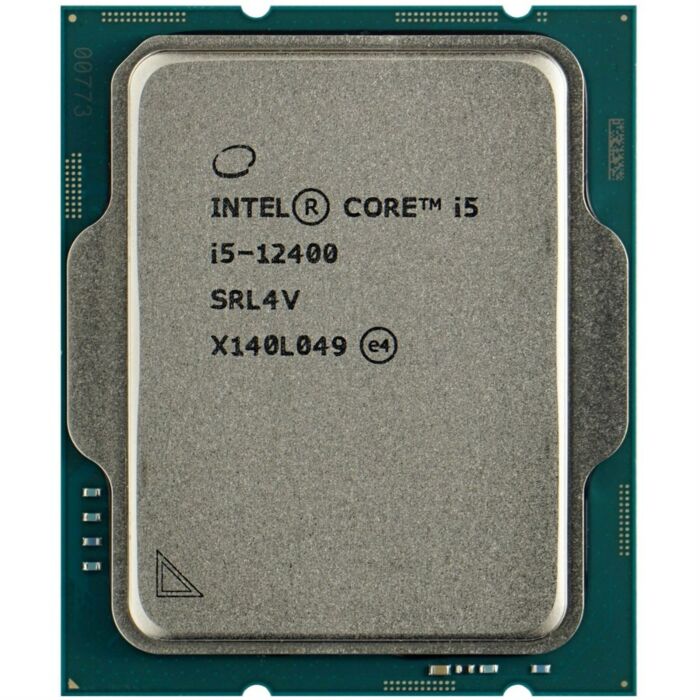 Intel 12th Generation Core i5-12400 (2.80 Ghz Turbo Boost upto 4.90 Ghz, 20MB Intel Smart Cache) Processor (Tray)