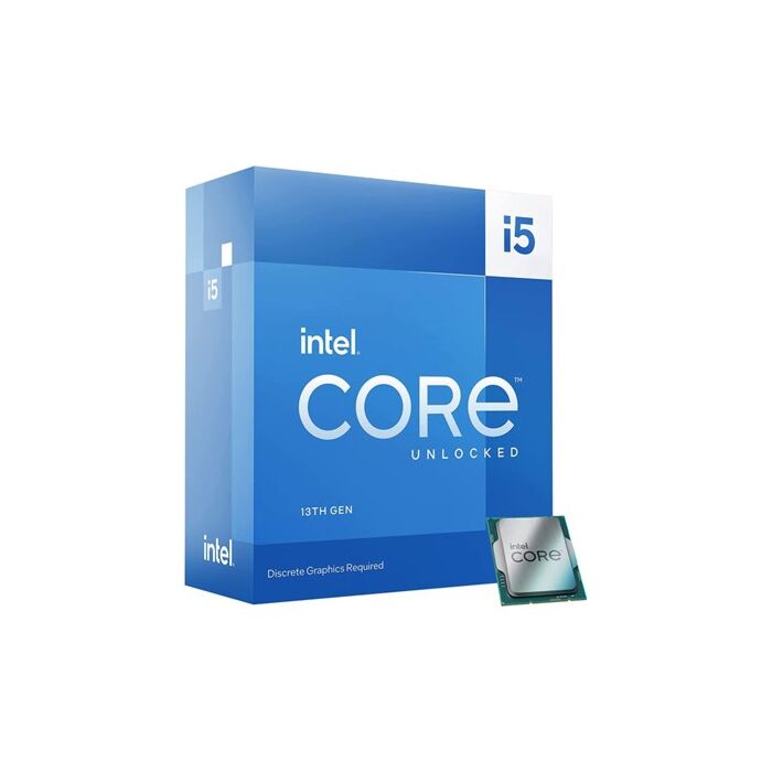 Intel 13th Generation Core i5 - 13600KF (2.6 Ghz Turbo Boost upto 5.1 Ghz, 24MB Intel Smart Cache) Processor