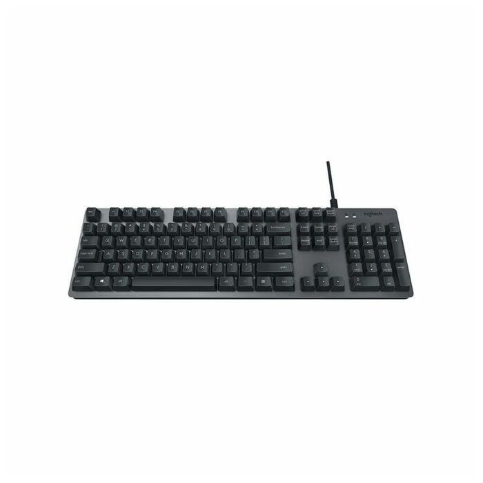 Logitech K840 Mechanical with Romer G mechanical Switches for PC Keyboard (Black)