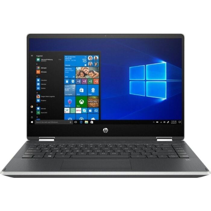 HP Pavilion x360 14M DH0001DX Whiskey Lake - 8th Gen Ci3 08GB to 32GB 128GB SSD to 1-TB SSD 14" HD MicroEdge LED 720p Convertible Touchscreen B&O Play Win 10 (Customize, Mineral Silver, Open Box)
