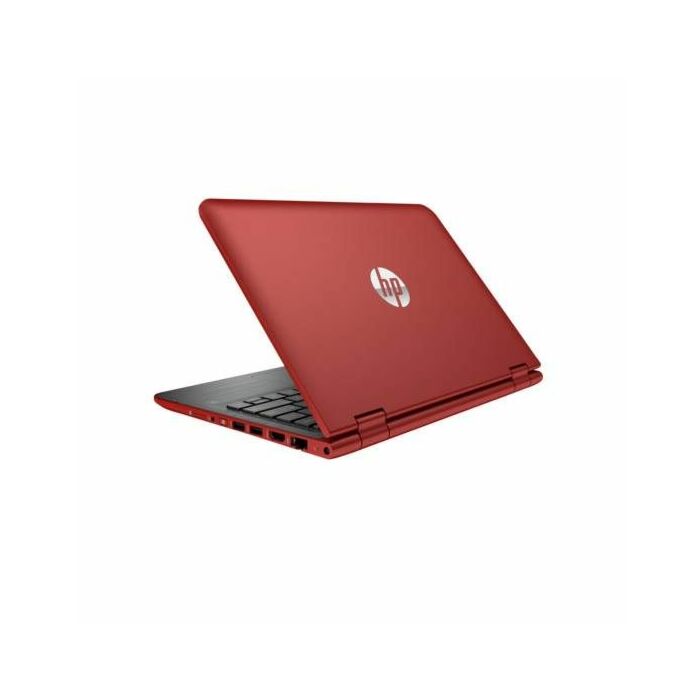 HP Pavilion 11-k128ca x360 Intel Pentium QuadCore 04GB 500GB B&O Speakers W10 Touchscreen (Red, Certified Refurbished)