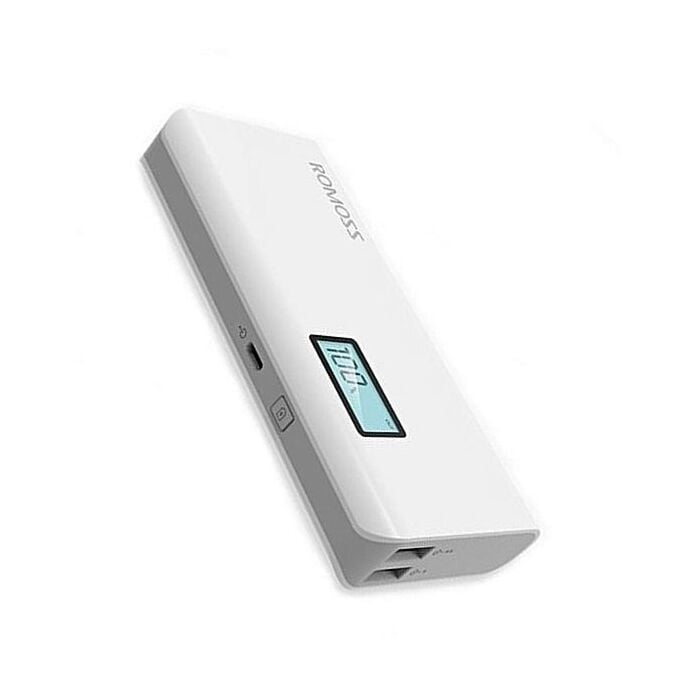Romoss Solo-5 Plus 10000 mAh Powerbank (White)