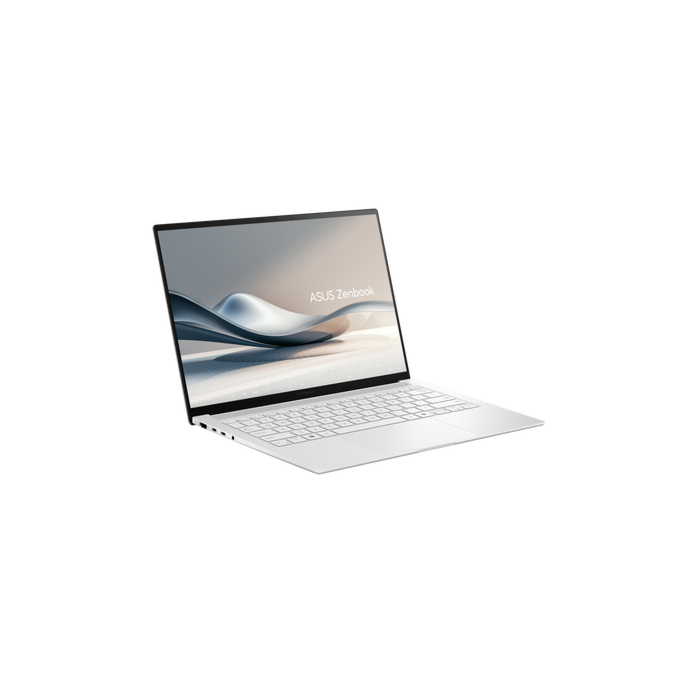 ASUS Zenbook S 14 UX5406SA - Intel Core Ultra 7 256V 8-Core Processor 16-GB 1-TB SSD Intel Arc Graphics 14.0" WUXGA 1800P OLED Touchscreen Display Backlit KB W11 (Scandinavian White, 2 Year Asus Direct Local Warranty)