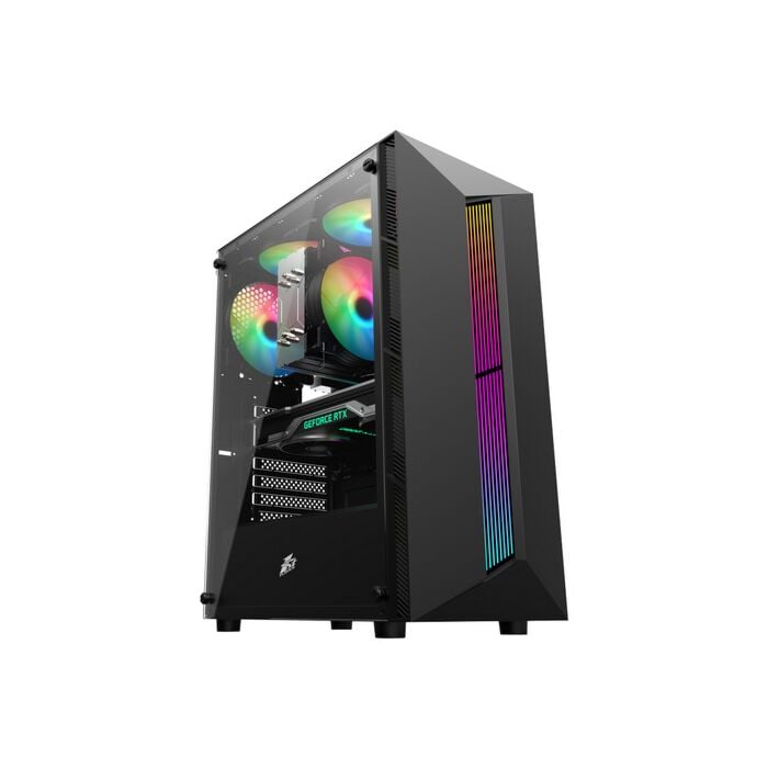 1st Player RB5 RGB 3 G6 4 Pin Gaming Case - Black