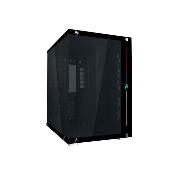 1st Player Steampunk SP8 ATX/M-ATX 0.8MM Steel Structure Gaming Case - Black