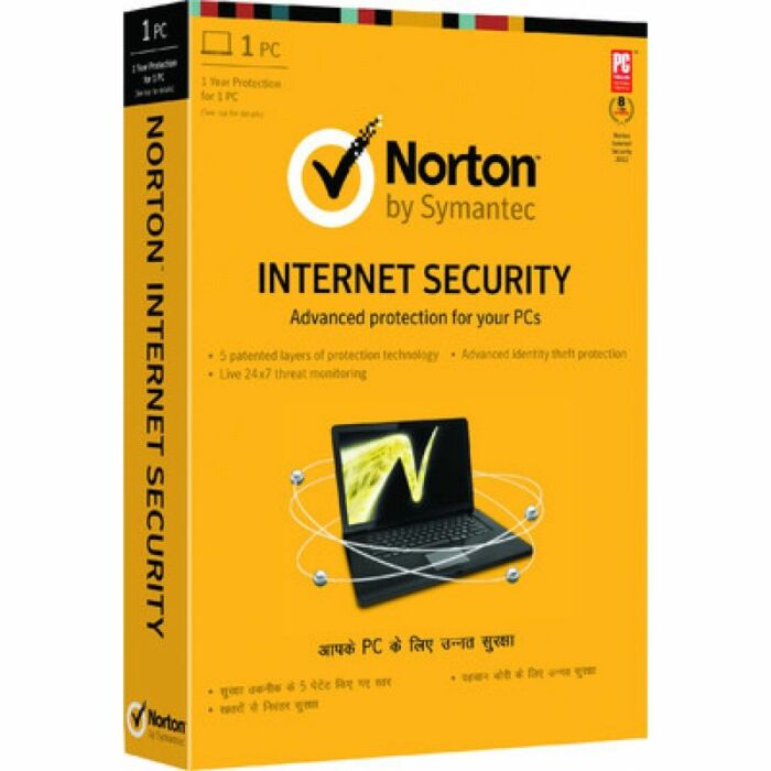 Norton Antivirus Internet Security 2015 1 User (1 Year)