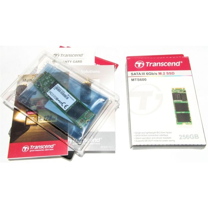 Transcend  256GB SOLID STATE DRIVE (M2 SATA)  Model : MT S600