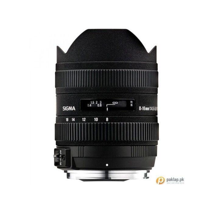 SIGMA 8-16MM F/4.5-5.6 DC HSM FLD AF ULTRA WIDE ZOOM LENS FOR APS-C