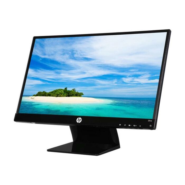 HP LED Backlit Monitor 23VX Black Widescreen (23")