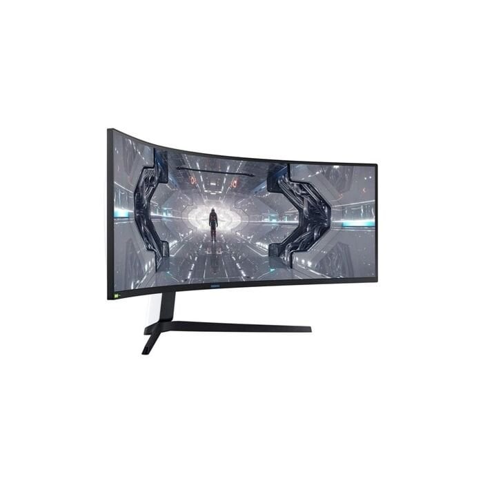 Samsung LC49G95TSSMXZN 49-Inch Dual QHD 1440p 240Hz Ultrawide Curved Gaming Monitor (Black)