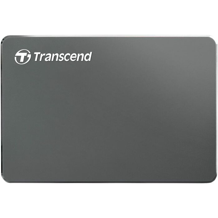 Transcend StoreJet Extra Slim External Hard Drive (Customize Menu Inside, 3 Years Limited Warranty)