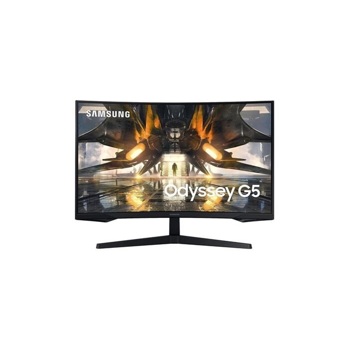 Samsung LS32AG550EMXZN Odyssey G5 32 Inch QHD Curved LED Monitor (3 Year Samsung Local Warranty) 