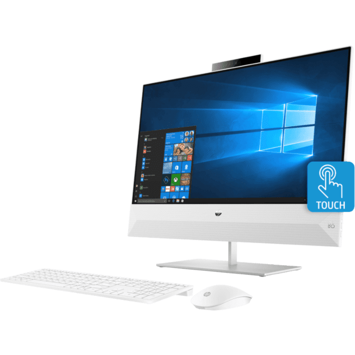 HP 24 XA0051HK AlO PC - 8th Gen Core i5 16GB 02 TeraByte HDD + 128GB SSD 23.8" Touch Screen Display (Open Box)