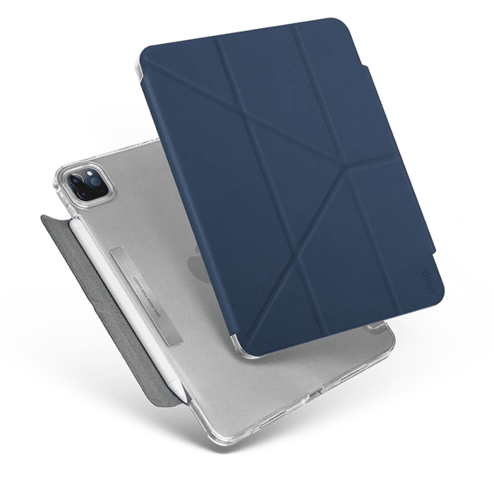 Uniq Moven iPad Pro 11 Antimicrobial Case (Slate Blue)