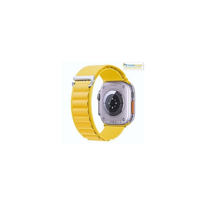 UNIQ Revix Reversible Magnetic Apple Watch Strap Series 1-8 SE/SE2 49/45/44/42mm – Lemon (Yellow/Grey)