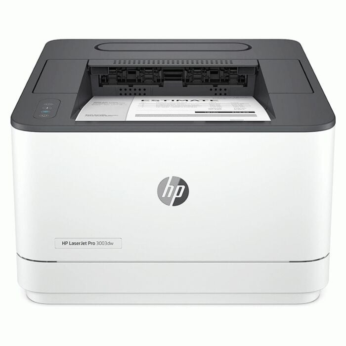 HP LaserJet Pro 3003DW B&W Wireless Printer (White)