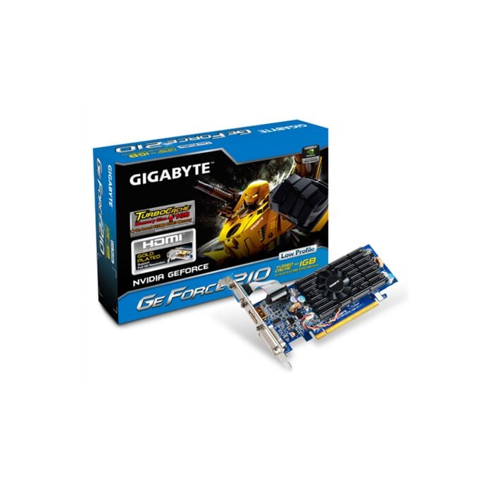 Gigabyte GT 210 1GB GDDR3 64-Bit  Graphics Card (GV-N210D3-1GL)