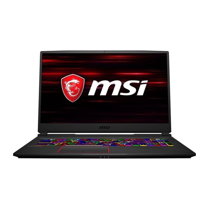 MSI GE75 Raider - Comet Lake - 10th Gen Ci7 HexaCore Processor 16GB 01-TB SSD 8-GB NVIDIA GeForce RTX 2080 Super GDDR6 GC 17.3" FHD 1080p 144Hz IPS Display Per-Key RGB Backlit KB W10 Nahimic 3 Audio (3D Dragon Spine with Red Diamond Cut. Aluminium Black)