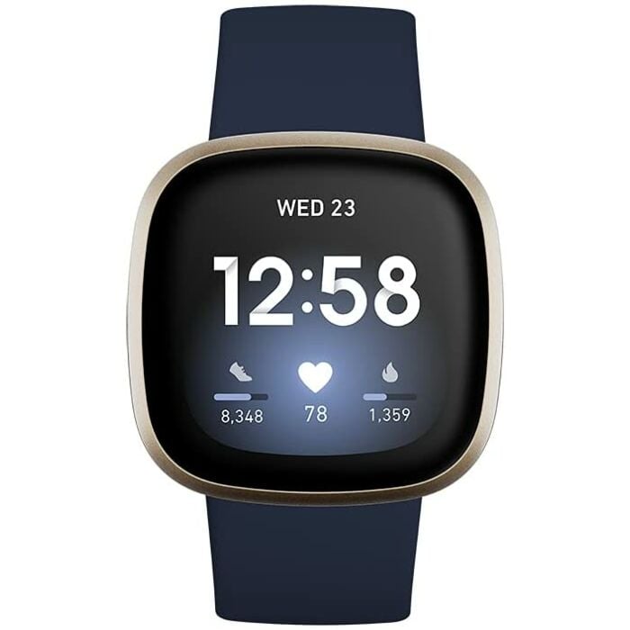 Fitbit Versa 3 - Fitness Smart Watch + GPS (Blue)