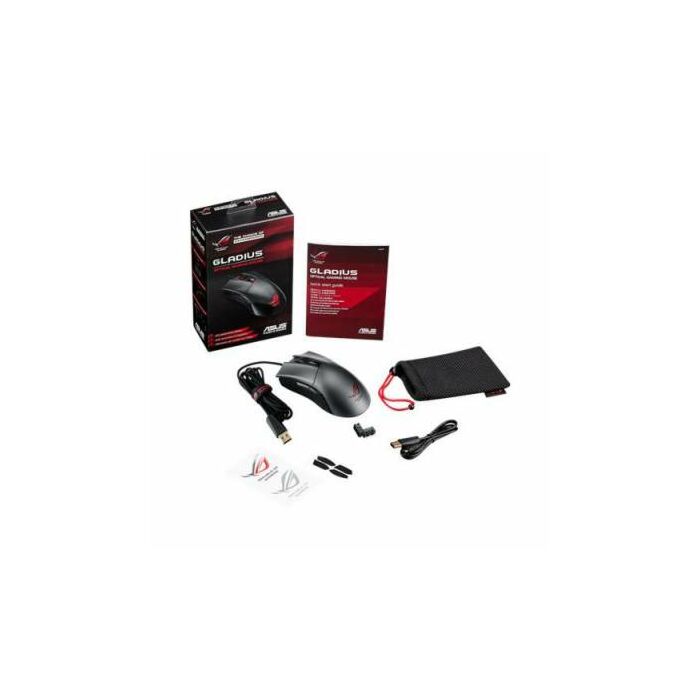 Asus Rog Gladius 6400dpi Professional Gaming Mouse (Brand Warranty)