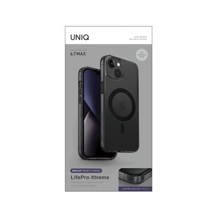 Uniq Hybrid Magsafe Case iPhone 13 (Vapour Smoke)