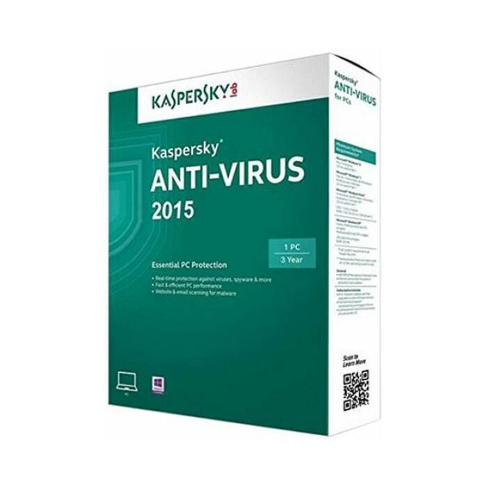 Kaspersky Antivirus 2015 (4 Users 1 Year)