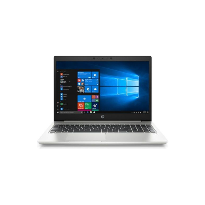 HP Probook 450 G7 Comet Lake - 10th Gen Core i7 QuadCore 08GB 1-TB HDD 2-GB NVIDIA GeForce MX130 DDR5 15.6" HD LED 720p FPR (Pike Silver, Aluminium, HP BAG Included)