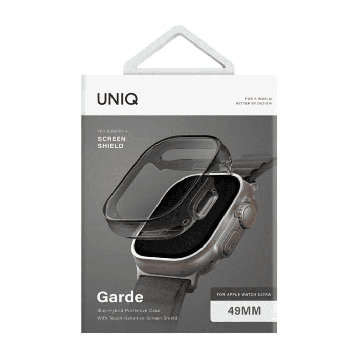 UNIQ Garde Hybrid Watch Ultra Case with Screen Protection 49mm