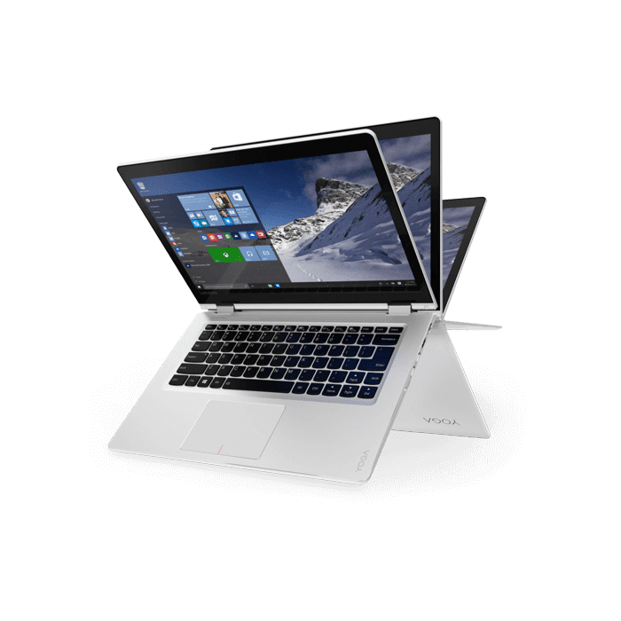 Lenovo Yoga 510 14 - 6th Gen Ci5 04GB 1TB 14" IPS FHD x360 Touchscreen Win 10 (Audio by Harman, Colors Available)