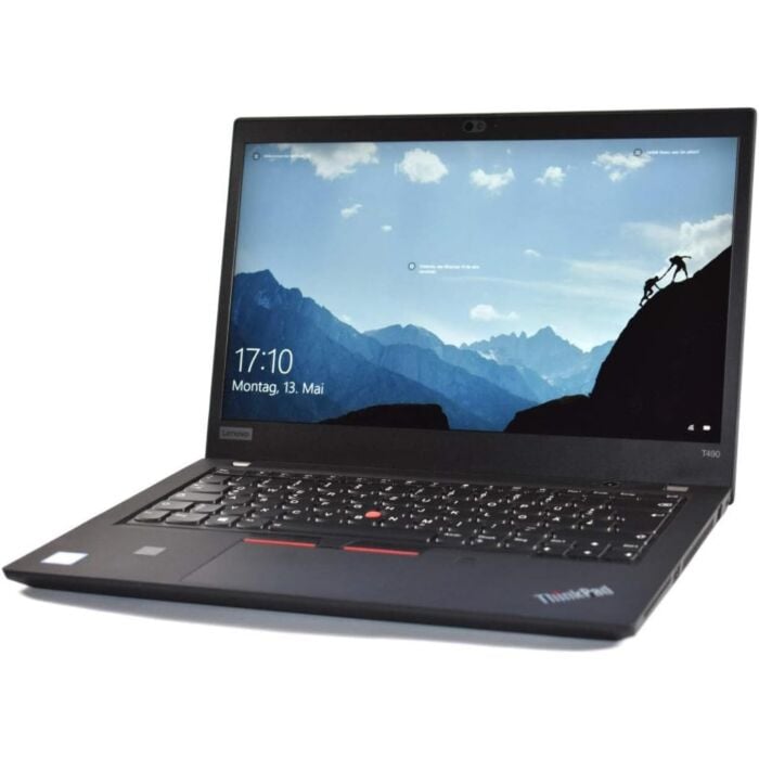 Lenovo ThinkPad T490 - Whiskey Lake - 8th Gen Core i5 8265u Quadcore Processor 8-GB 256-GB SSD Intel UHD 620 GC 14.0" Full HD 1080p IPS Display W11 Pro (Black, Used)