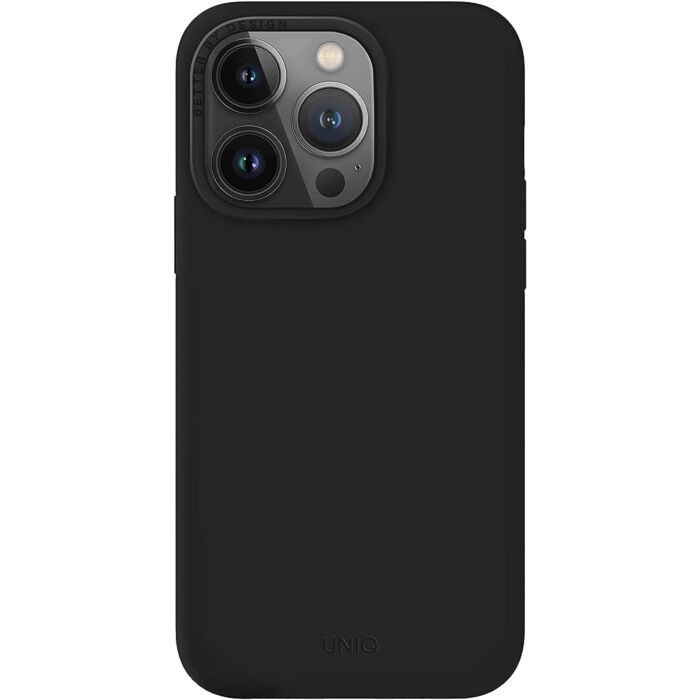 Uniq Lino Case for iPhone 14 Pro Max (Midnight Black)