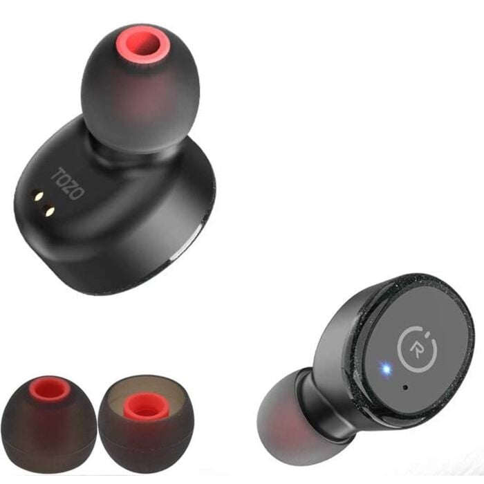 TOZO T10S v2022 True Wireless Stereo Earphones (Black)